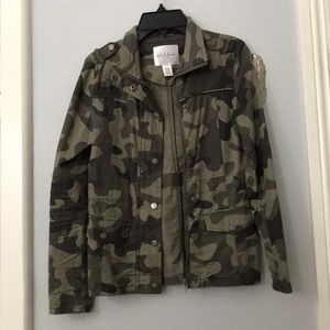 girls camo jacket